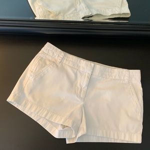 J. Crew White Chinos